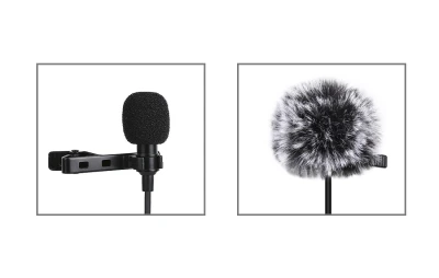 Puluz PU424 1,5 m jack 3,5 mm mikrofonní konektor