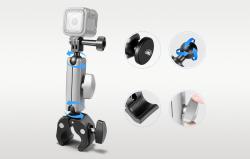 Puluz Motocyklový držák na kameru (černé)