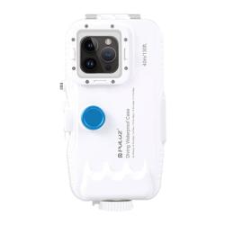 Puluz Plastové vodotěsné pouzdro pro iPhone 14 Plus/Pro Max/13 Pro Max/12 Pro Max/11 Pro Max (bílé) Puluz Plastové vodotěsné pouzdro pro iPhone 14 Plus/Pro Max/13 Pro Max/12 Pro Max/11 Pro Max (bílé)