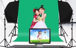 Puluz Podpěra pro pozadí ve fotoateliéru 2x2m Pozadí 3 ks PKT5204