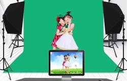 Puluz Podpěra pro pozadí ve fotoateliéru 2x3m Pozadí 3 ks PKT5205