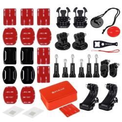 Puluz Příslušenství Ultimate Combo Kits pro akční kamery PKT09 53 v 1