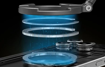 Puluz PU3224B černý magnetický držák telefonu