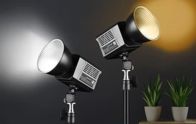 Puluz PU4119B černé 60W 2500K-6500K studiové světlo