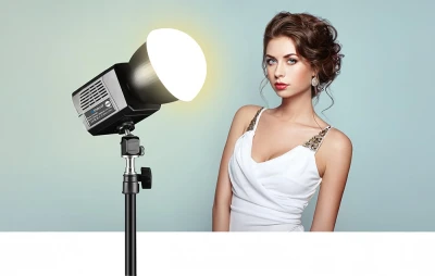 Puluz PU4119B černé 60W 2500K-6500K studiové světlo