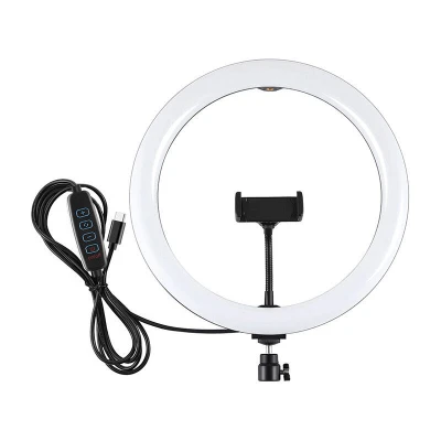 Puluz LED kruhové světlo s držákem na telefon