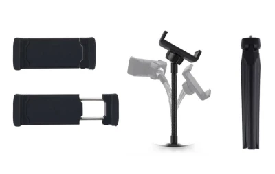 Puluz s držákem na stativ a 20cm LED kroužkem Vlogging PKT3073B