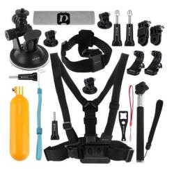 Puluz Příslušenství Ultimate Combo Kits pro sportovní kamery PKT18 20 in 1 Puluz Příslušenství Ultimate Combo Kits pro sportovní kamery PKT18 20 in 1