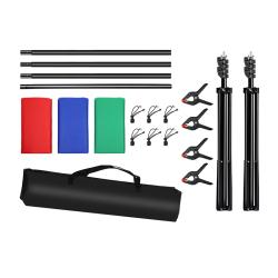 Puluz Podpěra pro pozadí ve fotoateliéru 2x3m Pozadí 3 ks PKT5205