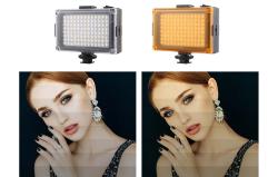 Puluz Sada pre živé vysielanie držiak na statív + LED lampa + mikrofón + svorka na telefón