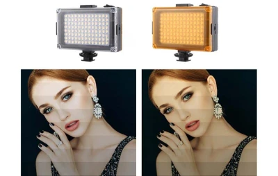 Puluz Sada pro živé vysílání držák na stativ + LED lampa + svorka na telefon