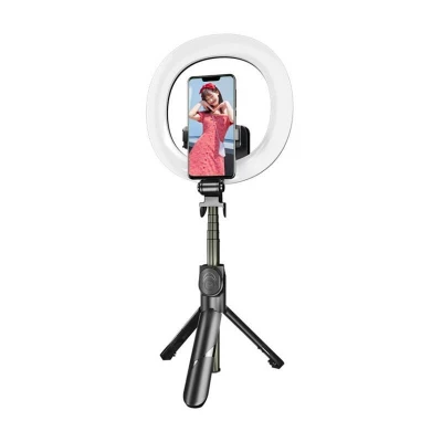 Puluz Selfie tyč/stativ dvojitá LED dioda