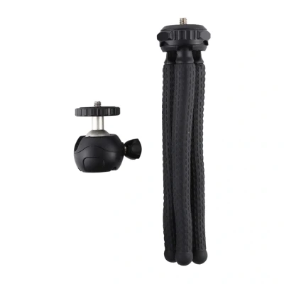 Puluz Octopus PU435 černý ohebný mini stativ