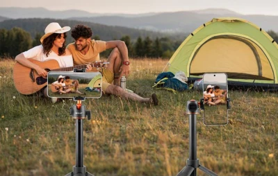 Puluz Stativ pro telefon se selfie tyčí (1,4 m)