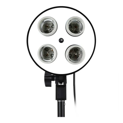 Puluz Studiová sada softbox 50x70cm, stativ, LED žárovka 4 ks PU5071EU
