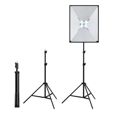 Puluz Studiová sada softbox 50x70cm, stativ, LED žárovka 4 ks PU5071EU