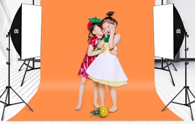 Puluz Studiová sada softbox 50x70cm, stativ, LED žárovka 4 ks PU5071EU