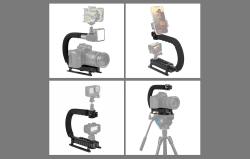 Puluz Video Rukojeť DV ve tvaru C PU3005