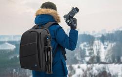 Puluz Voděodolný batoh na fotoaparát PU5011B - černý