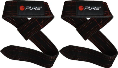 Pure2improve Kožené pásky na posilování P2I BUFFALO - trhačky 60 cm Pure2improve Kožené pásky na posilování P2I BUFFALO - trhačky 60 cm
