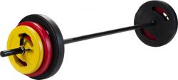Pure2improve Obouruční nakládací činka P2I - SET 20 kg - 130 cm