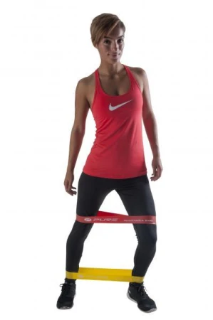Pure2improve Odporová fitness aerobic guma P2I SET LADIES 3 ks