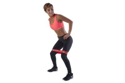 Pure2improve Odporová fitness aerobic guma P2I SET LADIES 3 ks