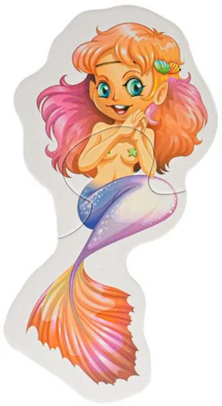 PUZZLE 6v1 Disney Princezny 18x13cm velké dílky 17ks skládačka v krabici