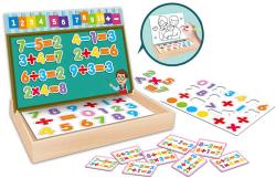 Puzzle edukační magnetické Číslice učíme se počítat v dřevěném boxu
