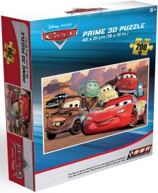 PUZZLE Prime 3D Auta (Cars) 31x46cm 200 dílků holografické