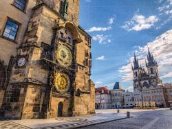 PUZZLE Prime 3D Česká Republika Praha 61x46cm 500 dílků holografické