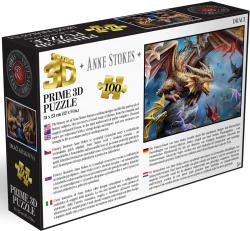 PUZZLE Prime 3D Dračí královna 31x23cm 100 dílků holografické