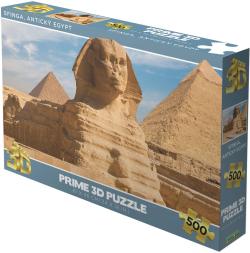 PUZZLE Prime 3D Sfinga Egypt 61x46cm 500 dílků holografické