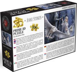 PUZZLE Prime 3D Sněhová královna 31x23cm 100 dílků holografické