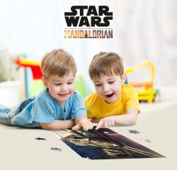 PUZZLE Prime 3D Star Wars Mandalorian 31x46cm 150 dílků holografické