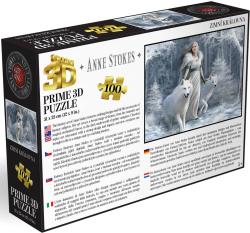 PUZZLE Prime 3D Zimní královna 31x23cm 100 dílků holografické