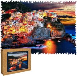 PUZZLER DŘEVO Manarola v Itálii 30x21cm dekorativní skládačka 250 dílků PUZZLER DŘEVO Manarola v Itálii 30x21cm dekorativní skládačka 250 dílků
