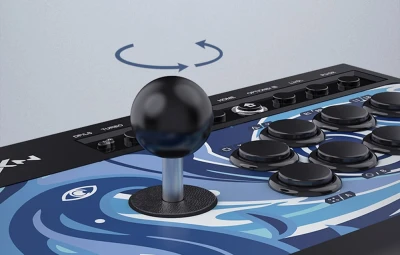 PXN 008 černo-modrý arkádový joystick