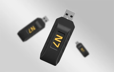 PXN N7 černý bezdrátový adaptér pro PS5