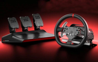 Pxn Herní sada-V10 Pro - volant + pedály + montážní svorky (PC / PS4 / Xbox One / Xbox Series X|S)