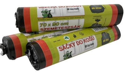 Pytle na odpadky 80l (10ks) 70x90cm ČER 14 Pytle na odpadky 80l (10ks) 70x90cm ČER 14