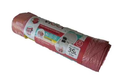 Pytle na odpadky zatah. 35l (15ks) 54x62cm 4 SEASONS aroma MALINY Pytle na odpadky zatah. 35l (15ks) 54x62cm 4 SEASONS aroma MALINY