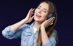 Qcy Bezdrátová sluchátka H3, ANC (bílá)