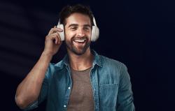 Qcy Bezdrátová sluchátka H3, ANC (bílá)