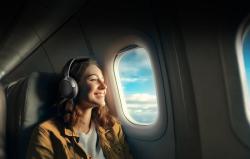 Qcy Bezdrátová sluchátka H3 pro ANC (černá)