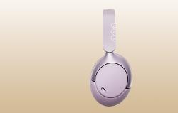Qcy Bezdrátová sluchátka H3 pro ANC (fialová)