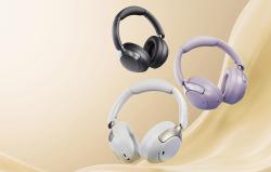 Qcy Bezdrátová sluchátka H3 pro ANC (fialová)