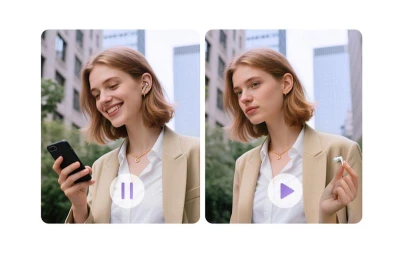 QCY MeloBuds N70 Lite (HT18) titanová TWS bezdrátová sluchátka