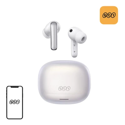 QCY MeloBuds N65 bílá bezdrátová sluchátka do uší