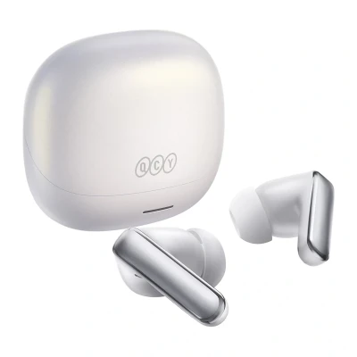 QCY MeloBuds N65 bílá bezdrátová sluchátka do uší